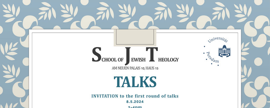 School of Jewish Theology Talks Series