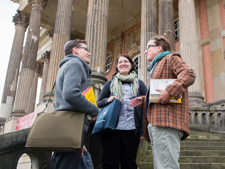 Foto Studierende der Jüdischen Theologie